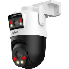 Уличная двухглазая поворотная видеокамера 5+5Мп Dahua DH-IPC-P5DP-5F-PV-0280B/0600B Уличная двухглазая поворотная видеокамера 5+5Мп Dahua DH-IPC-P5DP-5F-PV-0280B/0600B
